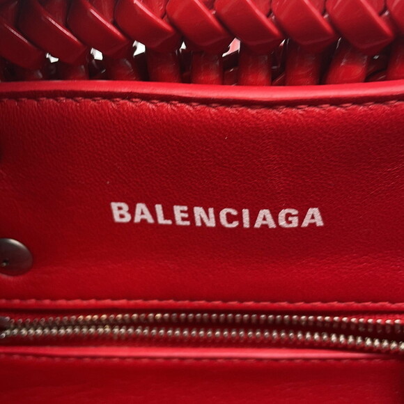 BALENCIAGA Red Shoulder Bag - Picture 14 of 16